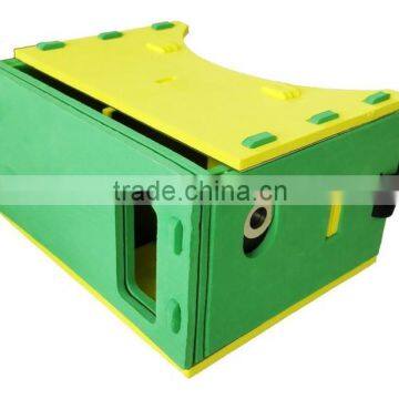 Google Cardboard Head Mount vr Box 2.0 Version vr Virtual 3d Glasses for 3.5''-6.0'' photo-4