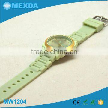 High Quality and Cheap Price Silicone Quartz Watches Japan Movt Women photo-2