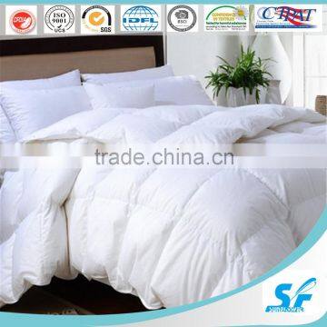 hot sellhigh quality 10% goose down duvets down and feather duvet