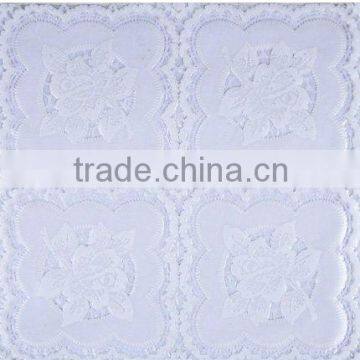 White Lace Table cloth,vinyl lace round tablecloth