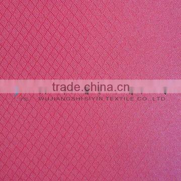 300T 0.18 diamond lattice poly pongee fabric