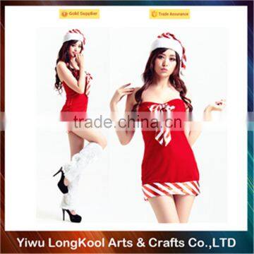 Wholesale santa claus costume sexy women cosplay christmas costume