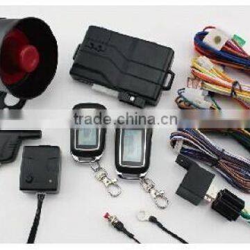 Two way car alarm system with FSK technology