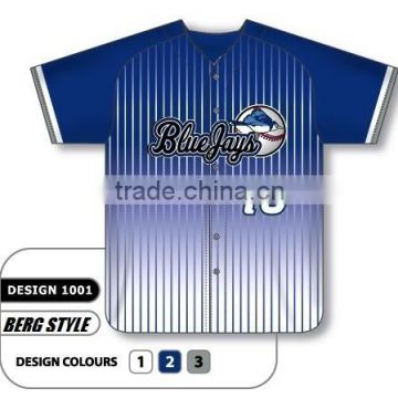 Wholesale sublimation baseball jerseys with customization/At BERG