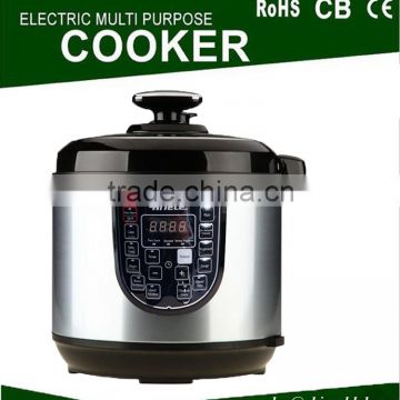 Baby Food Design Automatic Pressure Cooker 7l Stainless Steel