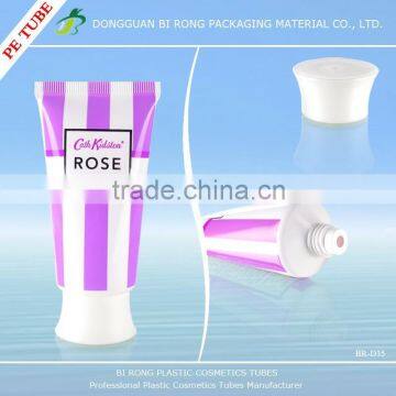 50ml Cosmetic hand cream and whiten cream usage tube packaging