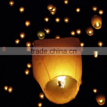 Various material chinese flying sky lantern for party