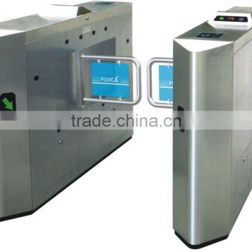 automatic retractable speed flap barrier for building entrance control