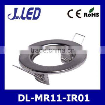 iron mr16 gu10 recessed fixed downlight halogen