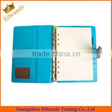 Hot Logo Printed High Quality A5 Pu Notebook/student notebook