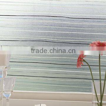 PVC Adhesive Static Cling Frosted Privacy Decorative Window Film 60cm x 100cm Free Shipping photo-5