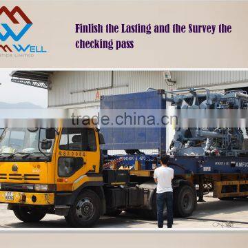 Oversize Plastics Machinery Flat Rack Container Project of Hong Kong Logistics