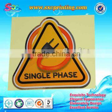 Custom cable marking label and shipping mark labels , indicator label