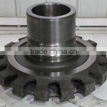 OEM machined cast iron hydraulic motor end cover