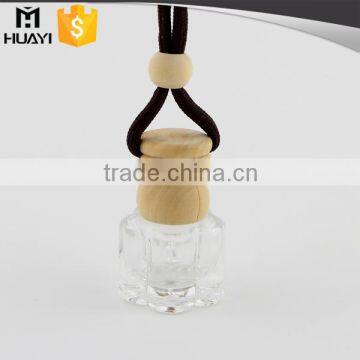 8ml/10ml empty glass wooden cap car perfume bottle                        
                                                                                Supplier's Choice