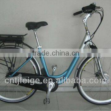 flyingpigeon alloy 700c lady type electric bike with shimano internal 8speed