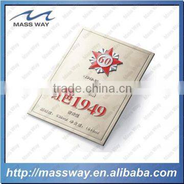 custom souvenir award metal plates