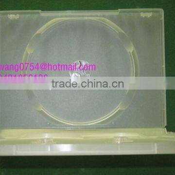14mm Clear 3discs Dvd Case With Smooth Film