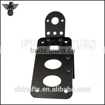 Motorcycle Side Mount License Plate Bracket For Harley Chopper, Bobber