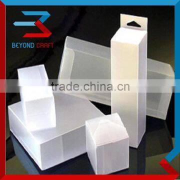 PVC PET PP transparent packaging box transulent packaging box