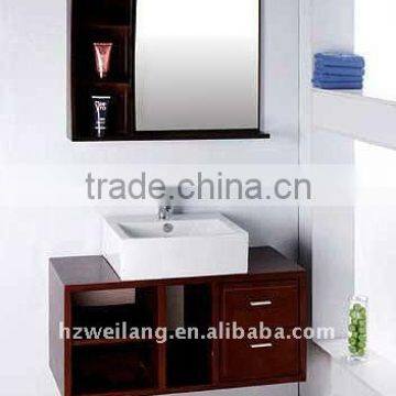 Modern single ceramic sink Bathroom Vanity