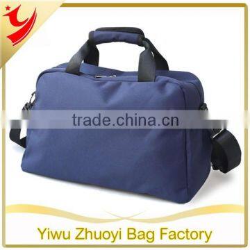 2015 Heavy duty vintage travel duffel tote bags with long straps