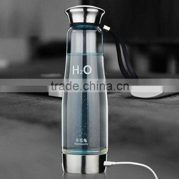 500ml Intelligent Portable Hydrogen Rich Water Ionizer Maker Generator Bottle