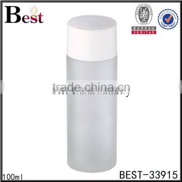 100ml frosted glass bottle glass bottle wholesale white cap                        
                                                                                Supplier's Choice