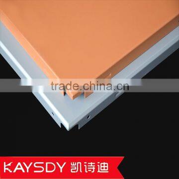 Widely used high stiffness decorative outdoor metal ceiling