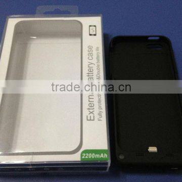 for iphone 5 external battery case , high quality factory price (FDA,BV passed)