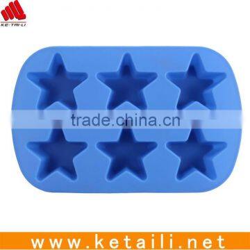 Five-pointed star silicone bakeware