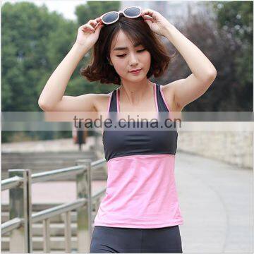 Vest quick-drying tight yoga running sports leisure cultivate vest.