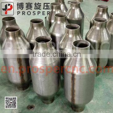 Three yuan catalysts (Automobile part cnc metal spining cnc machining) Three yuan catalysts