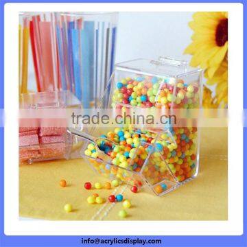 China gold manufacturer hotsell acrylic cute candy box