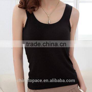 Trade Assurance Women Clothing Bodybuilding Gym Summer Stringer Tank Top Ladies Vest Wholesale photo-2