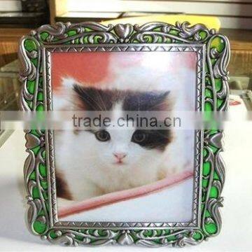 10 inches custom metal fashion photo frame