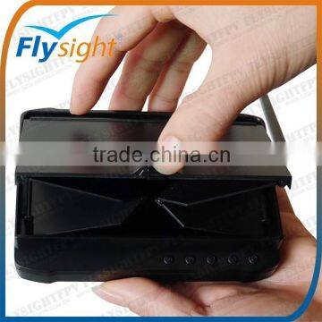 C490 New 32Chs 5inch Li- Battery Powered Wireless Receiver FPV DVR HD Lcd Monitor