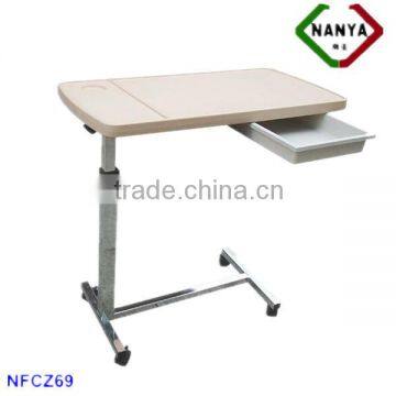 NFCZ69 Over bed table with wheels