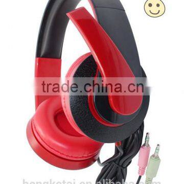 Made in China best promotion gift computer gaming wired headset with cheapest price headphones