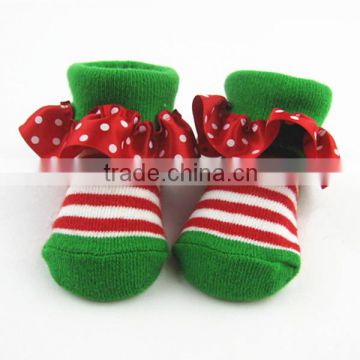 custom made happy lovely cotton baby socks