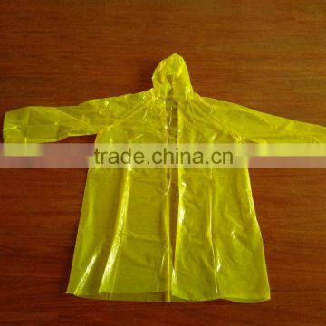 PE raincoat with very special high quality