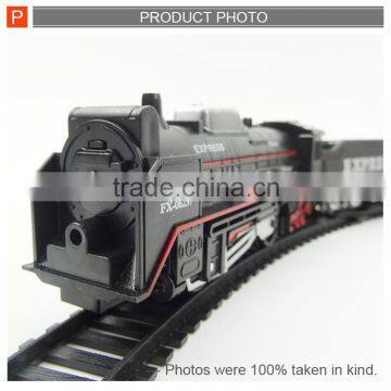 Plastic Battery Operated Railway Train Toy With Sound &light photo-2