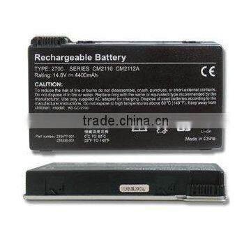 Compatible laptop battery for Compaq Presario 2700 2710