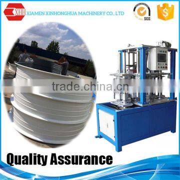 Colored Glaze Steel Tile Type and New Condition Standing Seam Curving Machine photo-2