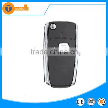 ABS flip remote key case with uncut blade with logo for fiat brava marea croma idea