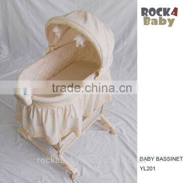 2 IN 1 BABY SLEEP CRADLE BASSINET COTTON BABY BASKET photo-2
