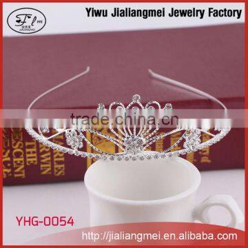 High Quality Fashion Soft Crystal Rhinestone Women Wedding Bridal Tiara