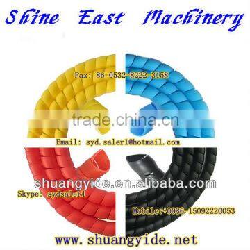 Hose guard making machine / safe spiral wrap machine price