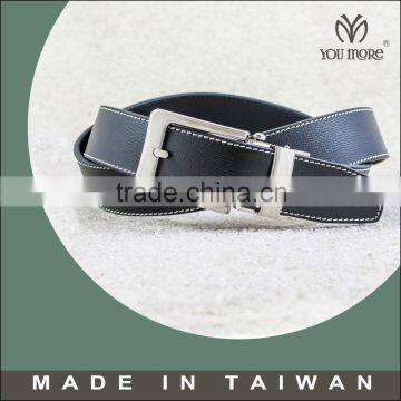 [Taiwan YM]Top design man adjustable belt genuine leather men belt