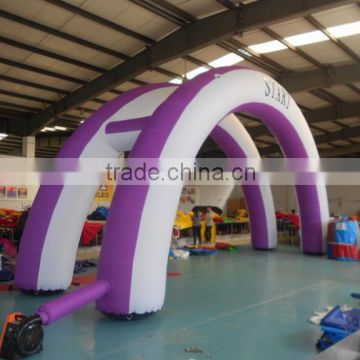 Purple Inflatable Arch for Sports Decoration